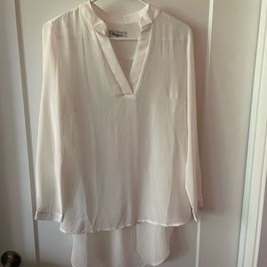 White Blouse Military Hippie S